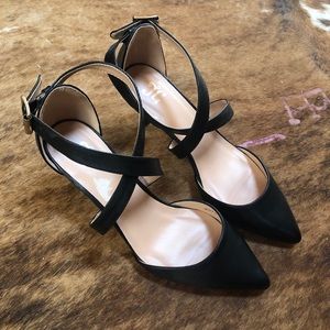 JG Cross-strap High Heel shoes